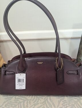 Coach Empire 34 Carry All In Ombre Merlot